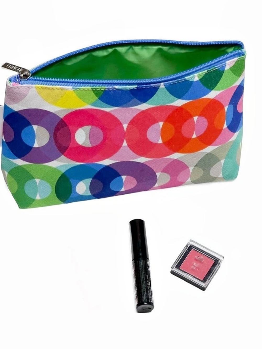 Clinique Cosmetic Bag + Makeup Bundle
